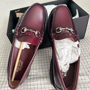 G.H. Bass & Co. Men's Deep Burgundy Slip-Ons